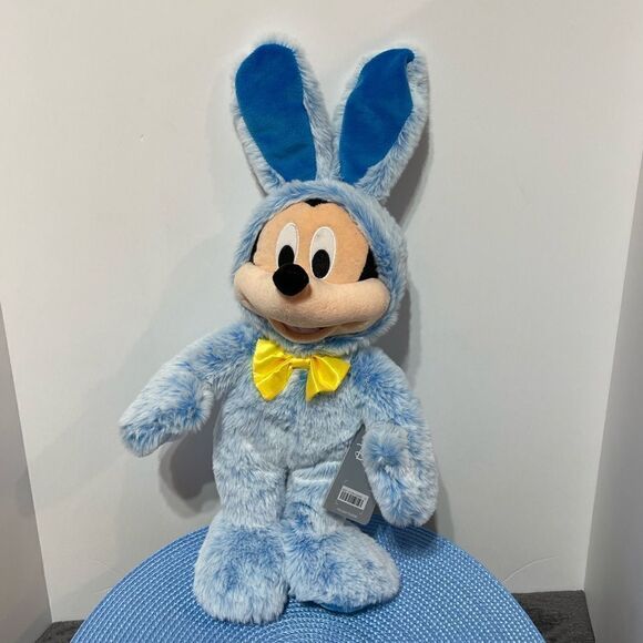 Disney Mickey Mouse Easter Plush Figure 18” Blue NWT - Picture 2 of 5